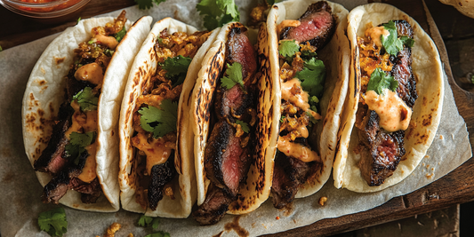 Wagyu Smash Sliders in Bao Tacos