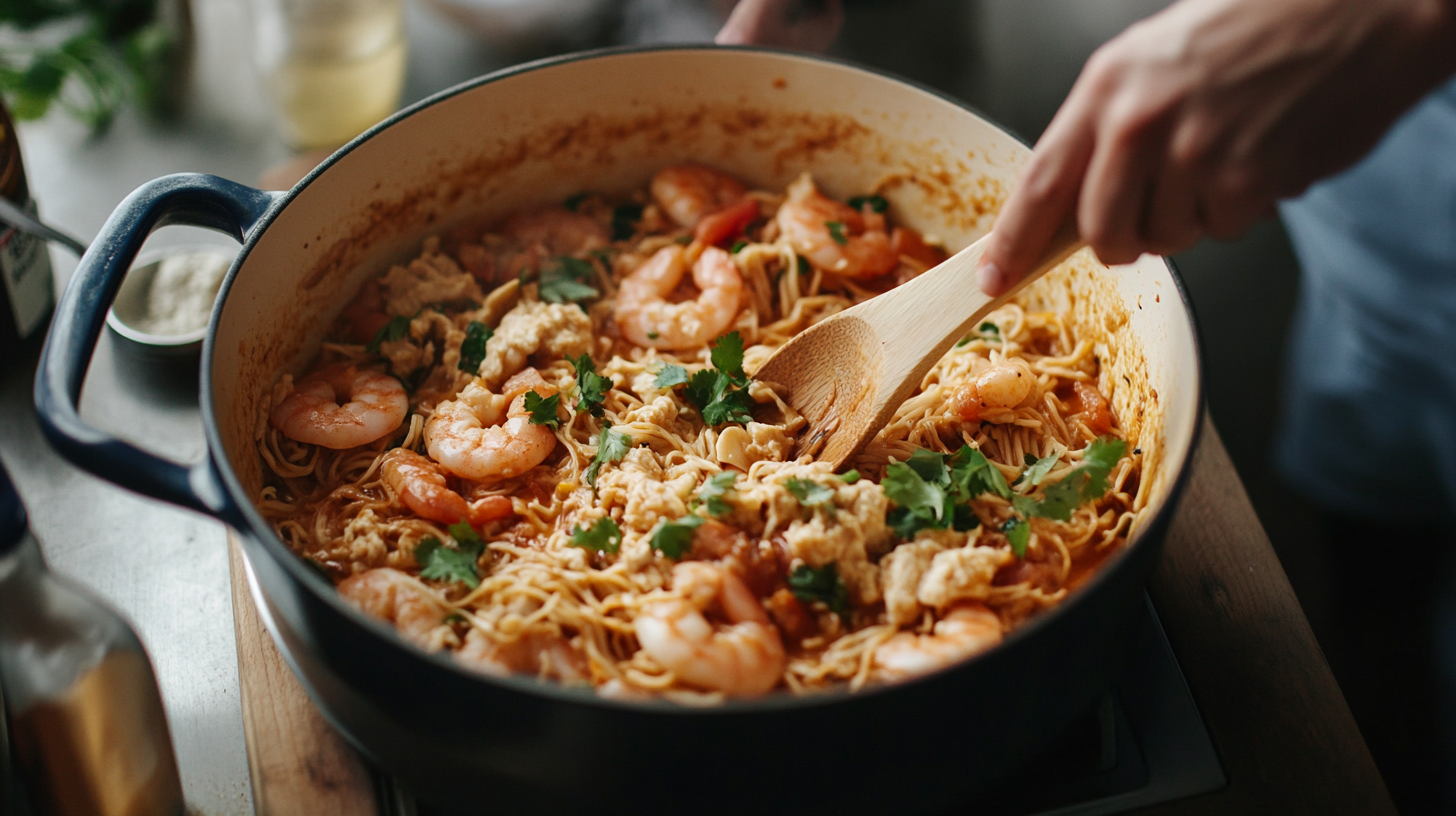 One-Pot Laksa Noodles
