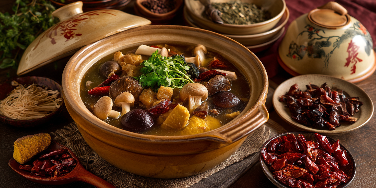 Hotpot Soup Base – Wild Mushroom &amp; Chinese Herbs