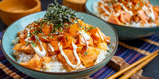 Salmon Rice Bowl (TikTok Style)